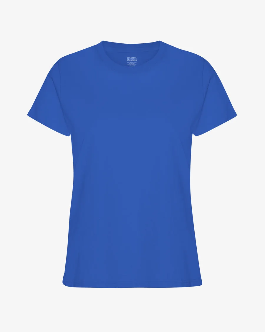 T-shirt Light Donna — Blu zaffiro