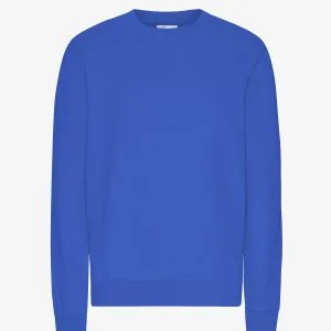 Felpa girocollo Essential Uomo — Blu zaffiro