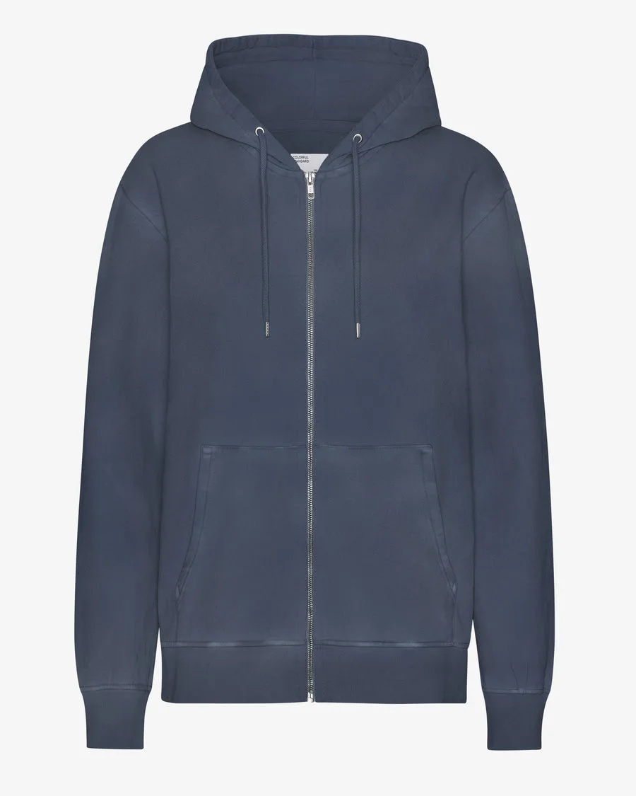 Felpa con cappuccio Zip Uomo — Neptune Blue