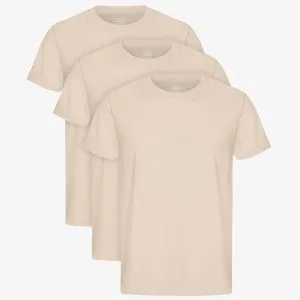 T-shirt Essential Uomo — Oyster Grey (3-Pack)