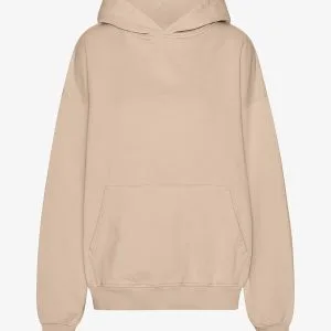 Felpa con cappuccio Oversize Donna — Oyster Grey