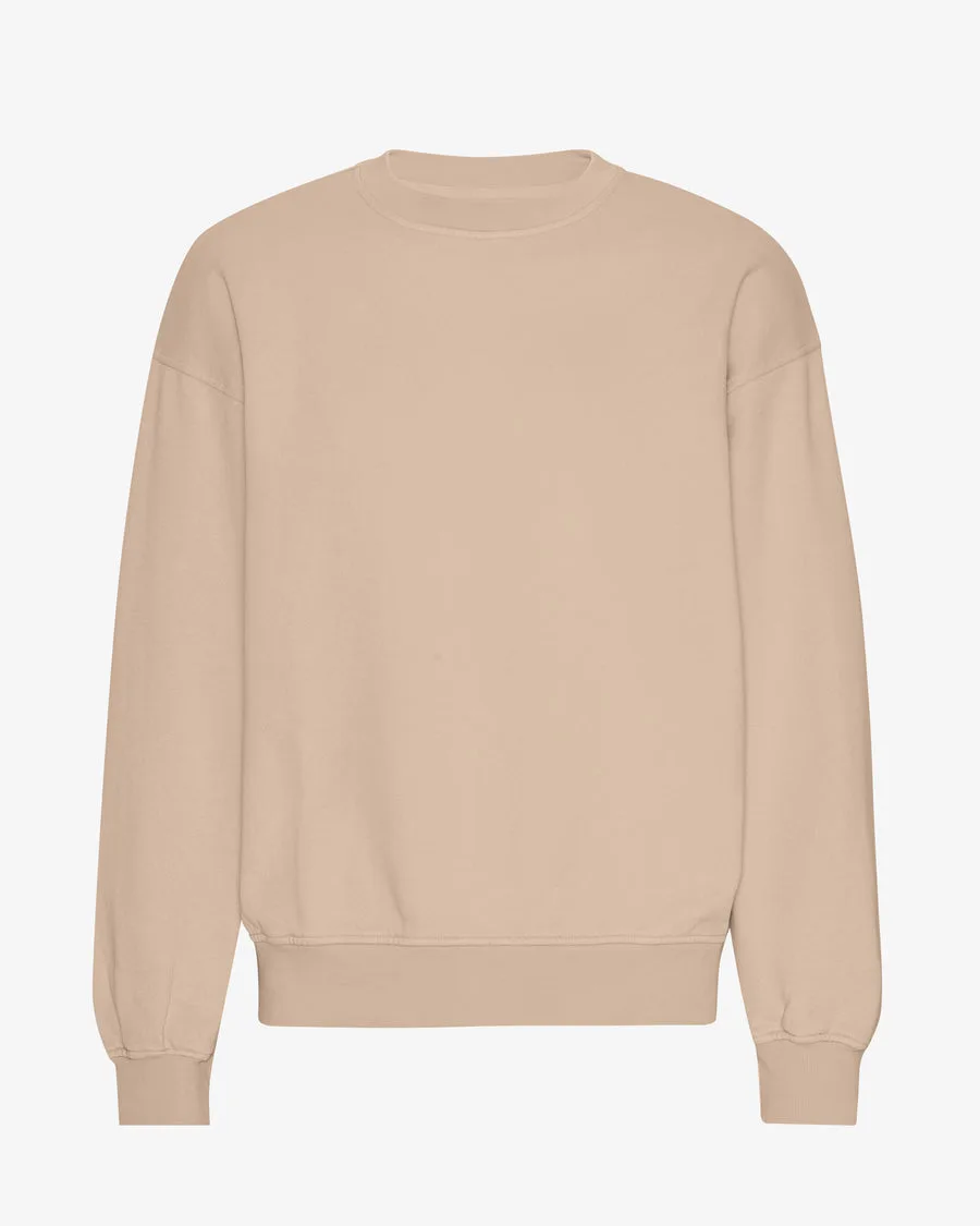 Felpa girocollo Oversize Uomo — Oyster Grey