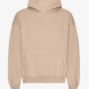Felpa con cappuccio Oversize Uomo — Oyster Grey