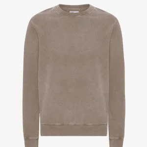 Felpa girocollo Essential Uomo — Faded Khaki