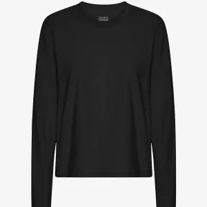 T-shirt manica lunga Essential Donna — Nero