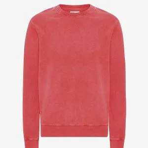 Felpa girocollo Essential Uomo — Faded Red