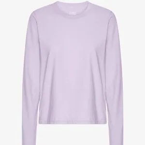 T-shirt manica lunga Essential Donna — Soft Lavender