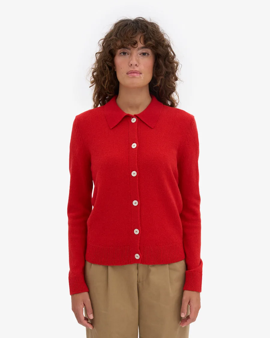 Maglia Essential Donna — Red Tangerine