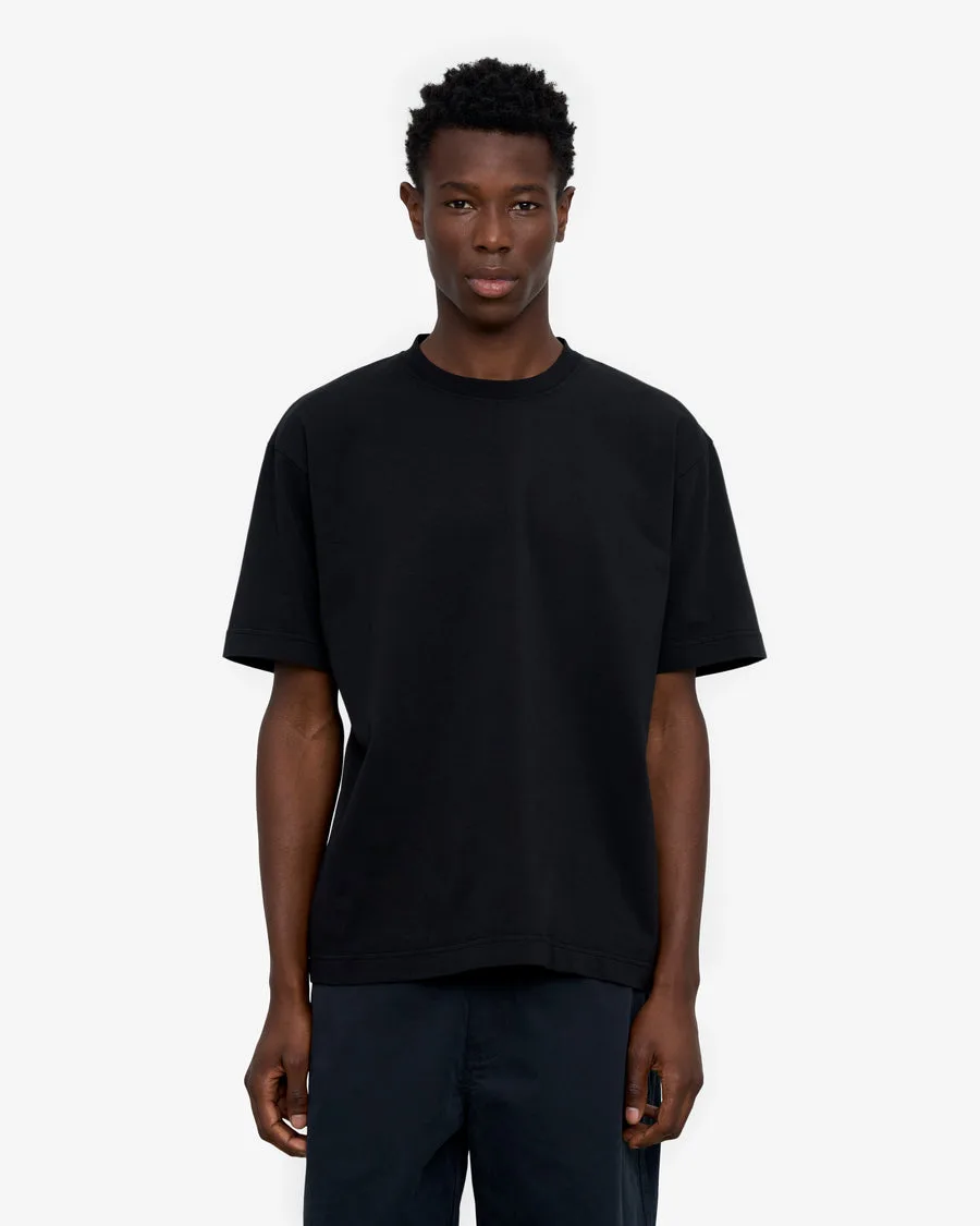 T-shirt Boxy Uomo — Nero