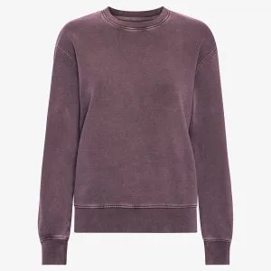 Felpa girocollo Essential Donna — Faded Grape