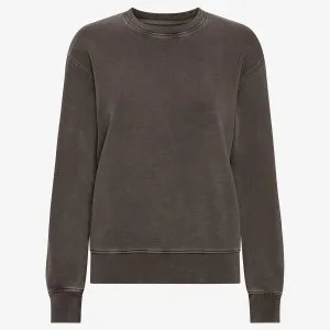 Felpa girocollo Essential Donna — Faded Mud